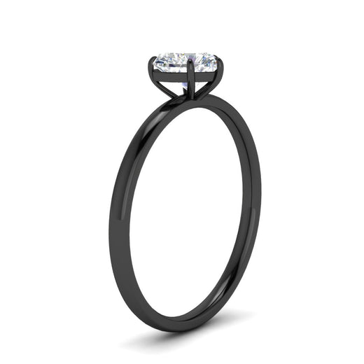 Heart Shaped 4 Prong Classic Solitaire Ring