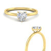 Load image into Gallery viewer, Heart Shaped 4 Prong Classic Solitaire Ring