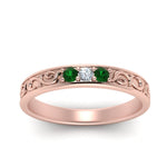 Load image into Gallery viewer, Classic Mens 3 Stone Wedding Band