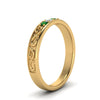 Load image into Gallery viewer, Classic Mens 3 Stone Wedding Band