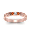 Load image into Gallery viewer, Classic Mens 3 Stone Wedding Band