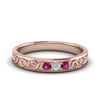 Load image into Gallery viewer, Classic Mens 3 Stone Wedding Band