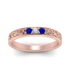 Load image into Gallery viewer, Classic Mens 3 Stone Wedding Band