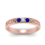 Load image into Gallery viewer, Classic Mens 3 Stone Wedding Band