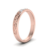 Load image into Gallery viewer, classic-mens-3-stone-wedding-band-in-rose-gold-FD-M9850B-NL-RG