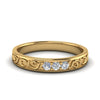 Load image into Gallery viewer, Classic Mens 3 Stone Wedding Band