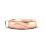 Load image into Gallery viewer, classic-mens-diamond-wedding-ring-in-rose-gold-fdm8406b-nl-rg-hw

