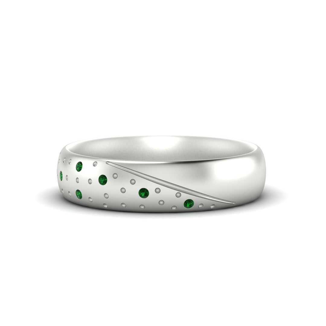 classic-mens-emerald-wedding-ring-in-white-gold-fdm8406bgemgr-nl-wg