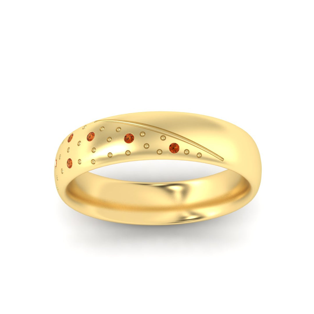 classic-mens-orange-sapphire-wedding-ring-in-yellow-gold-fdm8406bgsaorangle5-nl-yg