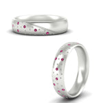 Load image into Gallery viewer, classic-mens-pink-sapphire-wedding-ring-in-white-gold-fdm8406bgsadrpiangle3-nl-wg

