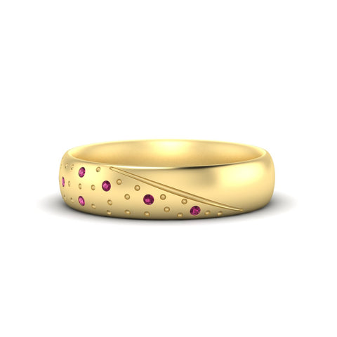 classic-mens-pink-sapphire-wedding-ring-in-yellow-gold-fdm8406bgsadrpi-nl-yg