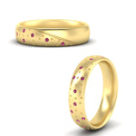 Load image into Gallery viewer, classic-mens-pink-sapphire-wedding-ring-in-yellow-gold-fdm8406bgsadrpiangle3-nl-yg
