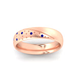 Load image into Gallery viewer, classic-mens-sapphire-wedding-ring-in-rose-gold-fdm8406bgsablangle5-nl-rg
