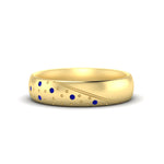Load image into Gallery viewer, classic-mens-sapphire-wedding-ring-in-yellow-gold-fdm8406bgsabl-nl-yg
