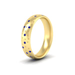 Load image into Gallery viewer, classic-mens-sapphire-wedding-ring-in-yellow-gold-fdm8406bgsablangle2-nl-yg
