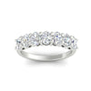 Load image into Gallery viewer, classic-oval-seven-stone-diamond-band-in-platinum-fdwb8008ovangle5-1.50ct-nl-wg