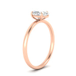 Load image into Gallery viewer, Oval Shaped 4 Prong Classic Solitaire Ring
