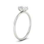 Load image into Gallery viewer, Oval Shaped 4 Prong Classic Solitaire Ring
