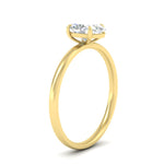 Load image into Gallery viewer, Oval Shaped 4 Prong Classic Solitaire Ring
