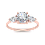Load image into Gallery viewer, Classic Pear Three Stone Ring

