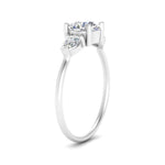 Load image into Gallery viewer, Classic Pear Three Stone Ring
