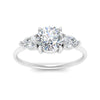 Load image into Gallery viewer, Classic Pear Three Stone Ring