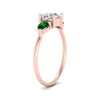 Load image into Gallery viewer, Classic Pear Three Stone Ring