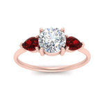 Load image into Gallery viewer, Classic Pear Three Stone Ring
