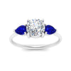 Load image into Gallery viewer, Classic Pear Three Stone Ring