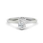 Load image into Gallery viewer, Pear Shaped 4 Prong Classic Solitaire Ring