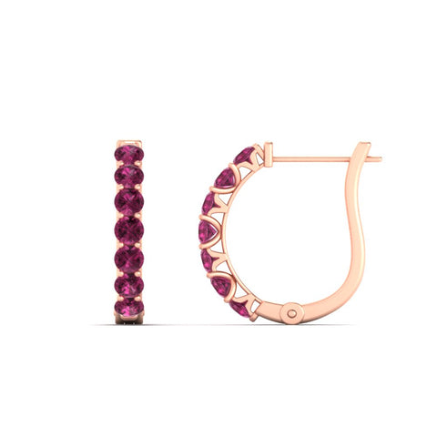 classic-pink-sapphire-huggie-hoop-earrings-in-rose-gold-FDEAR11246GSADRPI-NL-RG