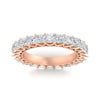 Load image into Gallery viewer, classic-princess-cut-6-carat-anniversary-diamond-wedding-ring-in-rose-gold-FD10247PRBANGLE5-6.00CT-NL-RG