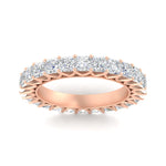 Load image into Gallery viewer, classic-princess-cut-6-carat-anniversary-diamond-wedding-ring-in-rose-gold-FD10247PRBANGLE5-6.00CT-NL-RG
