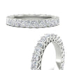 Load image into Gallery viewer, classic-princess-cut-6-carat-anniversary-diamond-wedding-ring-in-white-gold-FD10247PRBANGLE3-6.00CT-NL-WG
