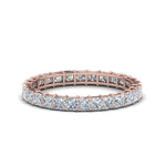 Load image into Gallery viewer, classic-princess-cut-diamond-eternity-ring-2-carat-in-rose-gold-FDEWB8675PR-2.0CT-NL-RG
