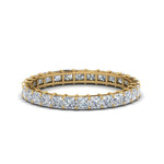 Load image into Gallery viewer, classic-princess-cut-diamond-eternity-ring-2-carat-in-yellow-gold-FDEWB8675PR-2.0CT-NL-YG
