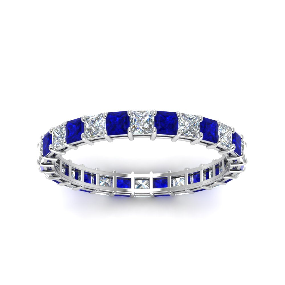 classic-princess-cut-diamond-eternity-ring-2-carat-with-sapphire-in-white-gold-FDEWB8675PR-2.0CTGSABLANGLE5-NL-WG