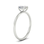 Load image into Gallery viewer, Princess Cut 4 Prong Classic Solitaire Ring
