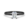 Load image into Gallery viewer, Radiant Cut 4 Prong Classic Solitaire Ring