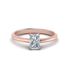 Load image into Gallery viewer, classic-radiant-cut-knife-edge-engagement-ring-in-rose-gold-FD9239RAR-NL-RG