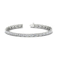 Thumbnail 3 - classic-radiant-cut-tennis-bracelet-in-white-gold-fdbrc10220raangle2-10-00ct-nl-wg