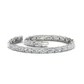 Thumbnail 5 - classic-radiant-cut-tennis-bracelet-in-white-gold-fdbrc10220raangle2-10-00ct-nl-wg