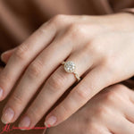 Load image into Gallery viewer, classic-romance-round-lab-diamond-vine-halo-ring-in-yellow-gold-FD9126ROR