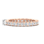 Load image into Gallery viewer, Classic Round Cut 1.30 Carat Bezel Set Eternity Wedding Band
