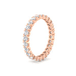 Load image into Gallery viewer, Classic Round Cut 1.30 Carat Bezel Set Eternity Wedding Band
