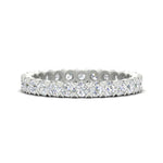 Load image into Gallery viewer, Classic Round Cut 1.30 Carat Bezel Set Eternity Wedding Band
