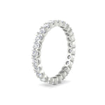 Load image into Gallery viewer, Classic Round Cut 1.30 Carat Bezel Set Eternity Wedding Band
