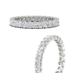 Load image into Gallery viewer, Classic Round Cut 1.30 Carat Bezel Set Eternity Wedding Band
