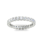 Load image into Gallery viewer, Classic Round Cut 1.30 Carat Bezel Set Eternity Wedding Band
