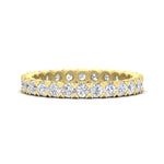 Load image into Gallery viewer, Classic Round Cut 1.30 Carat Bezel Set Eternity Wedding Band
